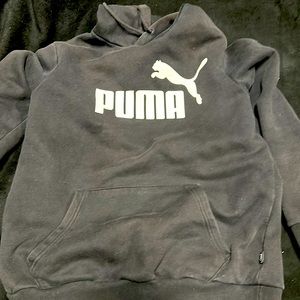 Black and white Puma Hoodie size small